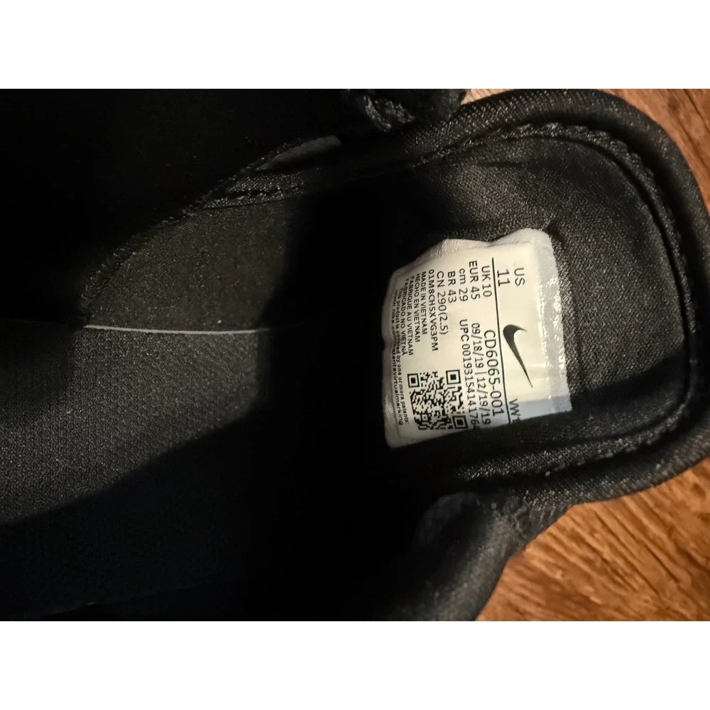 Nike Roshe G Golf Shoes Mens 11 Black White Spikeless CD6065-001